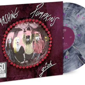 SMASHING PUMPKINS: "Gish" limited grey/pink/purple splatter LP