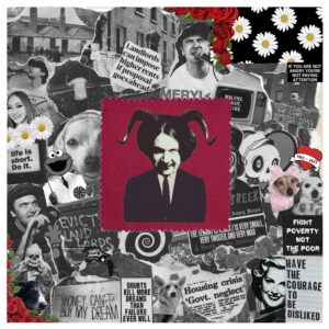MERYL STREEK: "Stories They Don’t Teach You At School" DINKED red splatter LP with signed print. Released 9th Oct 2026