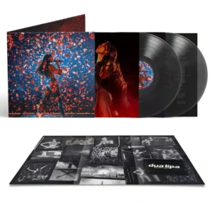 DUA LIPA: "Dua Lipa (Live From Mexico)" Black Ice 2LP. Released 5th June 2026