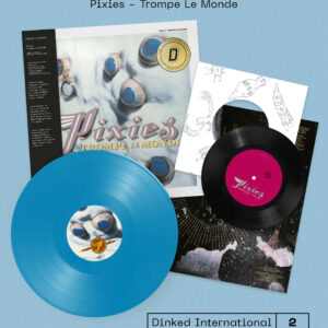 PIXIES: "Trompe Le Monde" *DINKED* sky blue LP & bonus 7". Released 11th Sept 2026