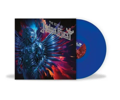 JUDAS PRIEST: "The Best of Judas Priest" limited blue LP. Released 19th June 2026
