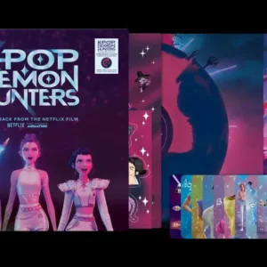 VARIOUS ARTISTS: "K POP DEMON HUNTERS" limited "Sodalite Splatter" LP. Released 19th June 2026