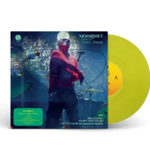 MORRISSEY: "Notre Dame Deluxe" limited yellow 12" EP. Released 26th June 2026