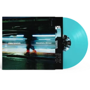 overpass: "Elsewhere, Always" limited transparent blue. Released 5th June 2026
