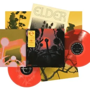 ELDER: "Through Zero" limited orange 2LP. Released 5th June 2026