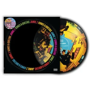 JAMIE T: "Kings & Queens" limited zoetrope picture disc LP. Released 26th Sept 2026