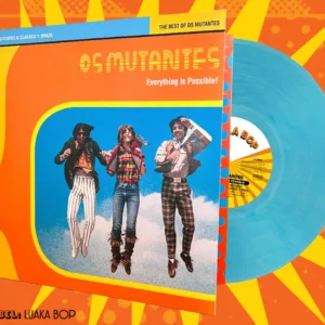 OS MUTANTES: "Everything Is Possible! - The Best Of" limited crystal blue LP. Released 5th June 2026