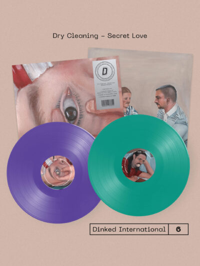 DRY CLEANING: "Secret Love" *DINKED* purple LP & bonus mint 12". Released 16th Oct 2026