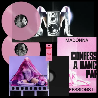 MADONNA: "Confessions II" limited pink 2LP. Released 3rd July 2026