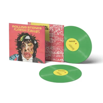 ROLLING STONES: "Foreign Tongues" limited green 2LP. Released 10th July 2026