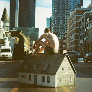 TRUCK VIOLENCE: "The Weathervane is My Body" limited coke bottle clear LP