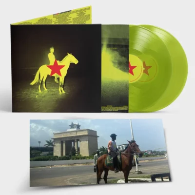 GENESIS OWUSU: "Redstar Wu and The Worldwide Scourge" limited yellow 2LP. Released 17th July 2026