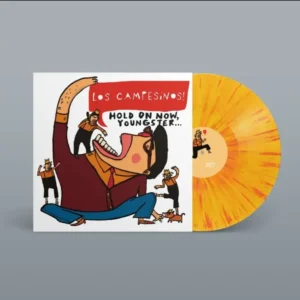 LOS CAMPESINOS!: "Hold On Now, Youngster..." limited red/orange splatter LP. Released 17th July 2026