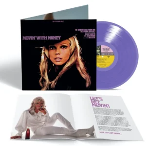 NANCY SINATRA: "Movin' With Nancy" limited purple LP. Released 3rd July 2026