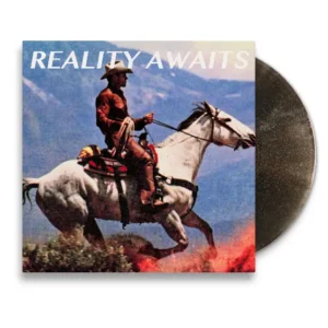 THE STROKES: "Reality Awaits" limited black ice glitter LP. Released 24th July 2026
