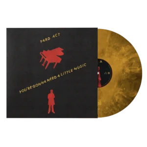 YARD ACT: "You’re Gonna Need A Little Music" limited gold LP. Released 17th July 2026