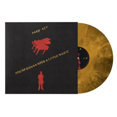YARD ACT: "You’re Gonna Need A Little Music" limited gold LP. Released 17th July 2026